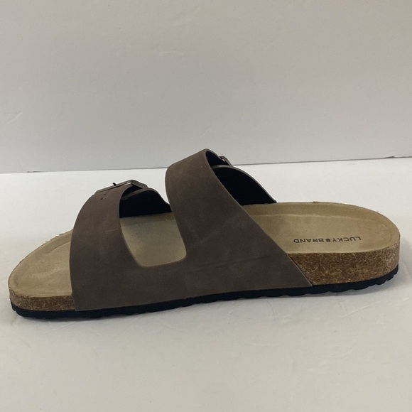 NWOT Lucky Brand blanc footbed sandals men’s size 11 adjustable straps - Picture 10 of 13